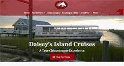 Desktop Screenshot of daiseysislandcruises.com