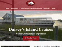 Tablet Screenshot of daiseysislandcruises.com